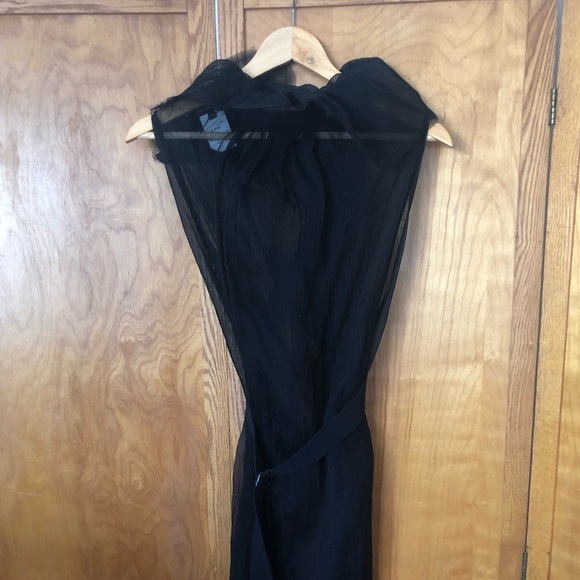 Ann Demeulemeester black silk dress - Picture 5 of 7